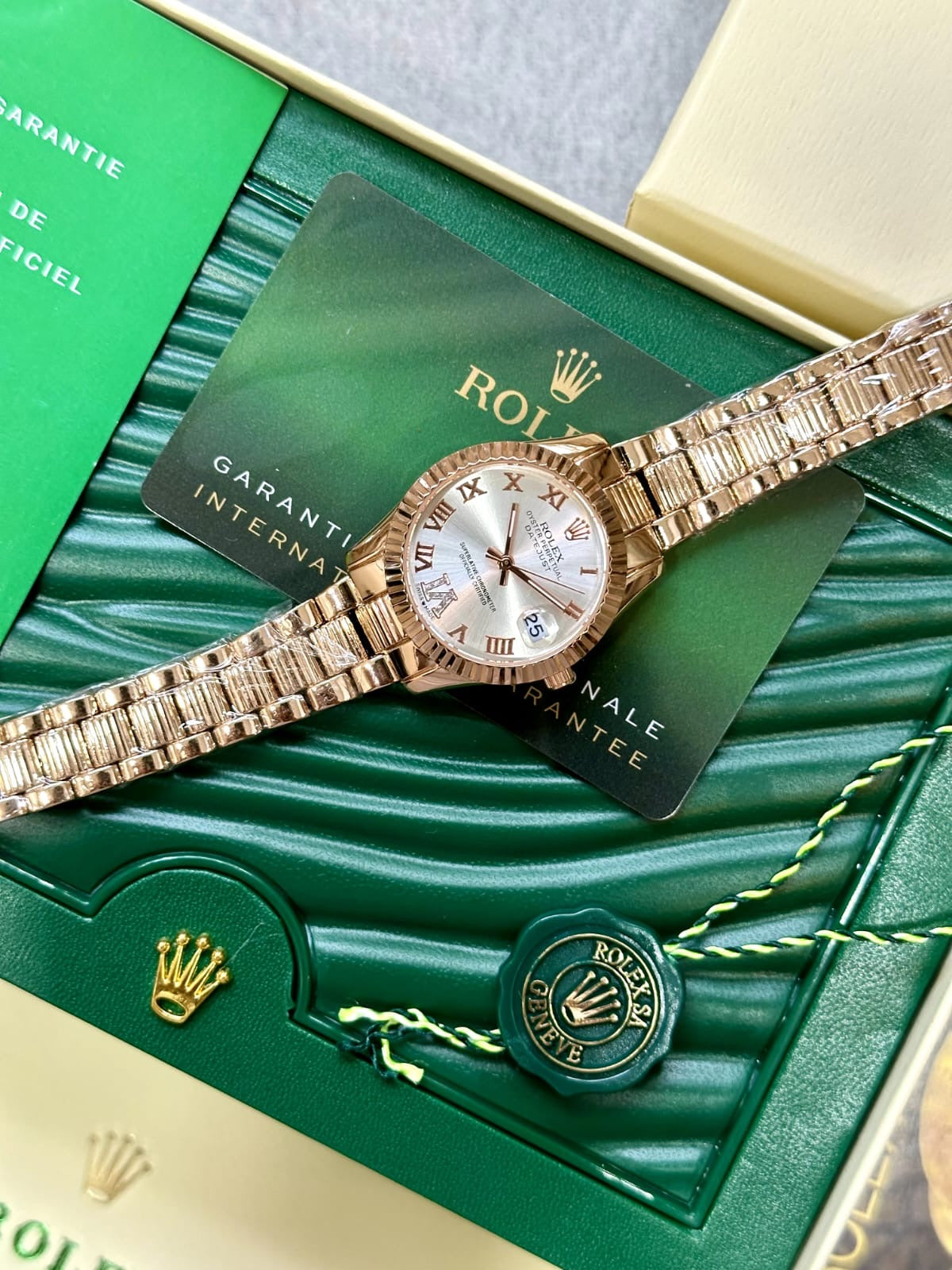 Rolex Datejust 36mm Rose Gold – Diamond Roman Dial | Oyster Perpetual